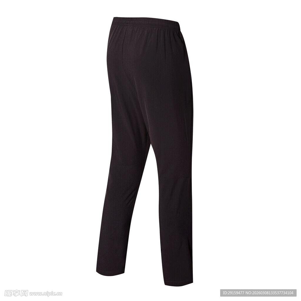 黑色休闲长裤展示