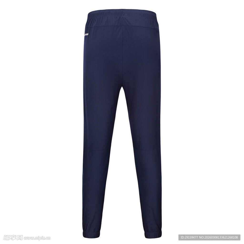 深蓝色休闲运动长裤