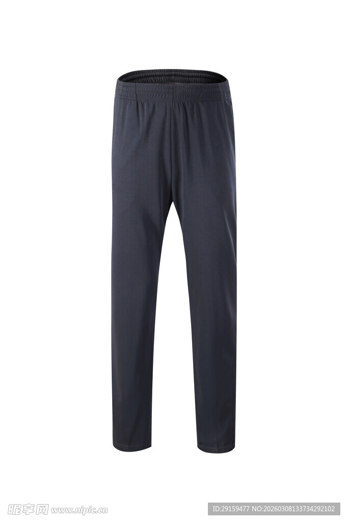 男士深蓝色休闲运动长裤