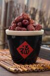 福碗盛红枣