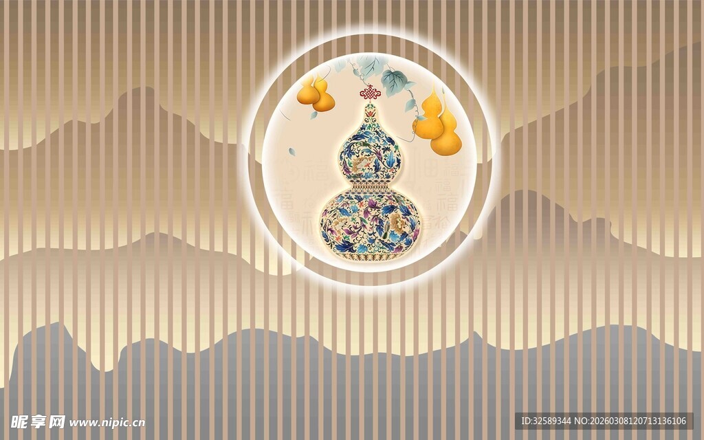 中式古典图腾装饰图案