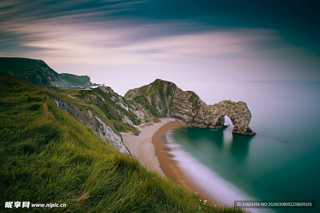 英国杜德尔门海岸绝美风光