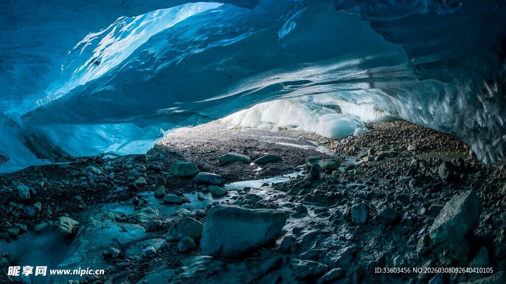 梦幻冰洞景观