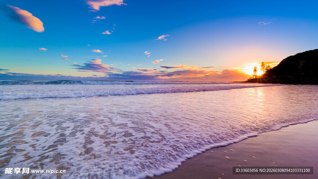 海边日落美景