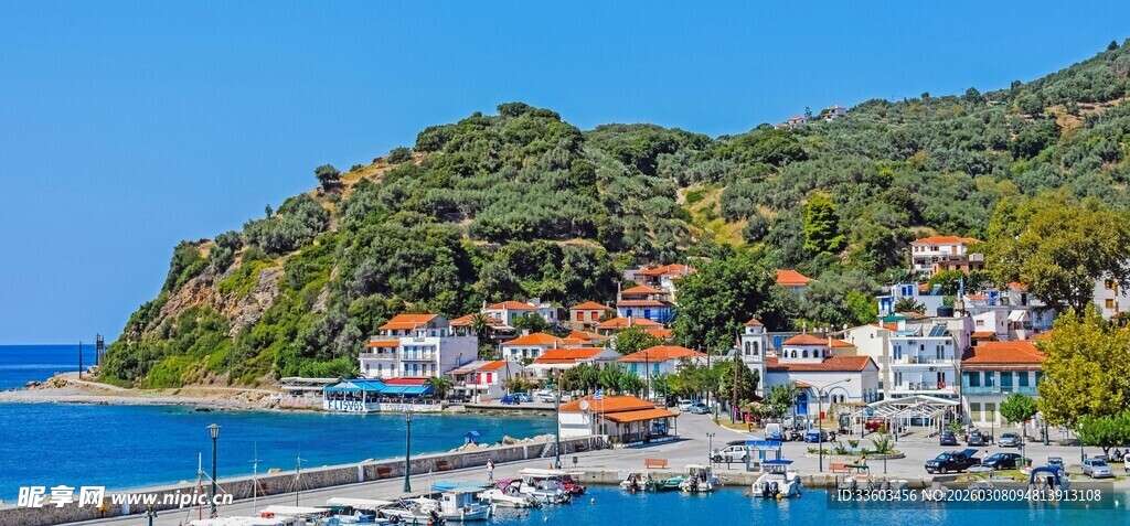 海滨小镇美丽景致