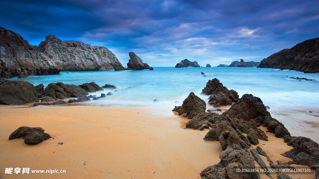 梦幻海滨风光美景