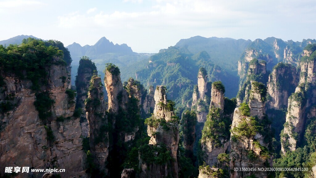 张家界奇峰美景