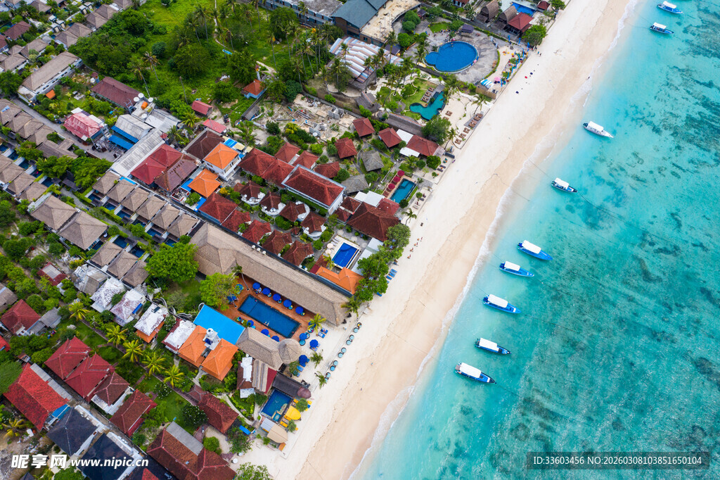 美丽海岛度假风光
