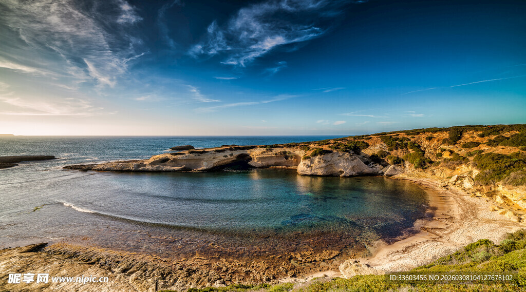 美丽海岸风光