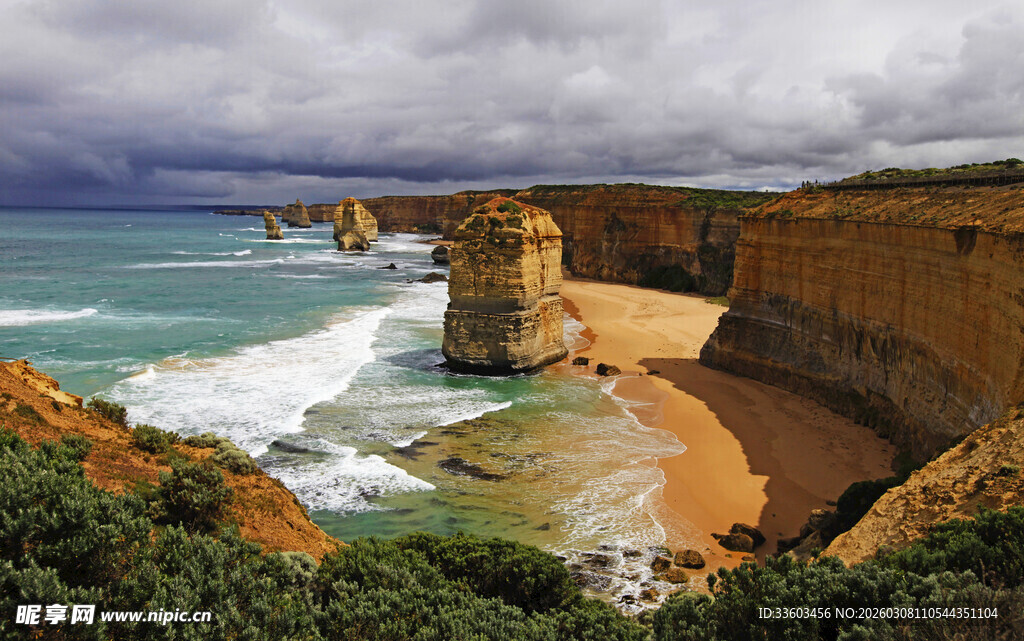 大洋路壮丽海岸风光