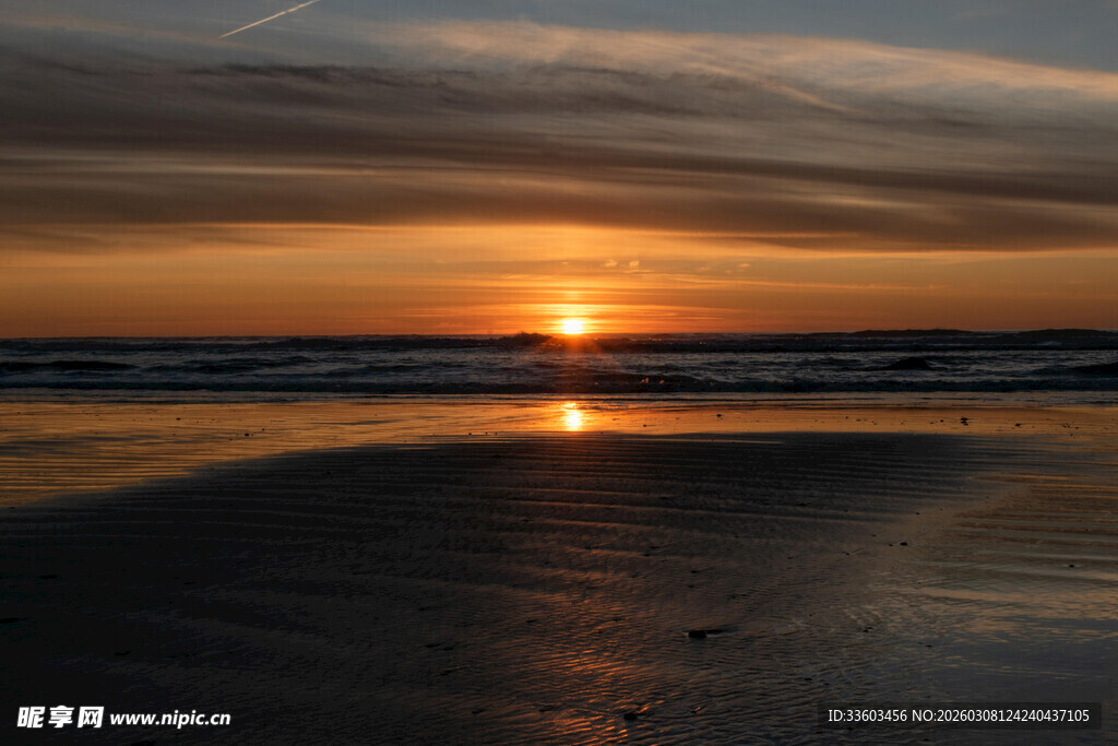 海边日落美景