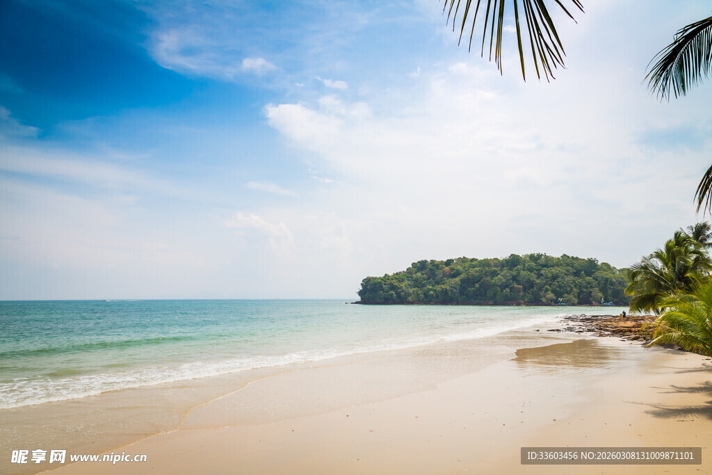 美丽海滩风光