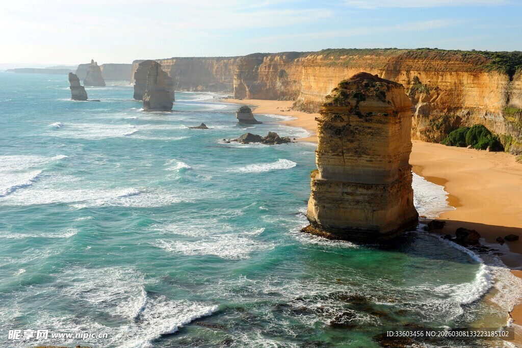 澳大利亚十二使徒岩海景
