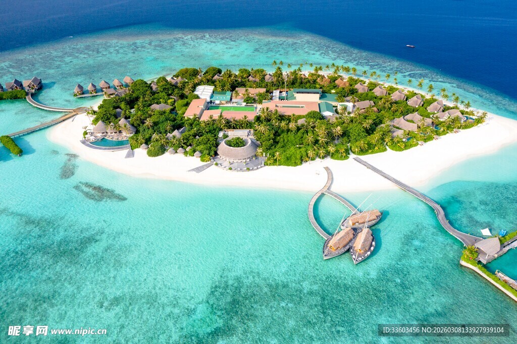 马尔代夫海岛度假美景