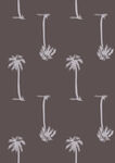 简约棕榈树图案背景
