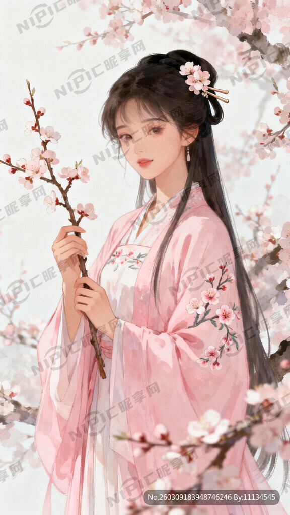 梅花花神  汉服