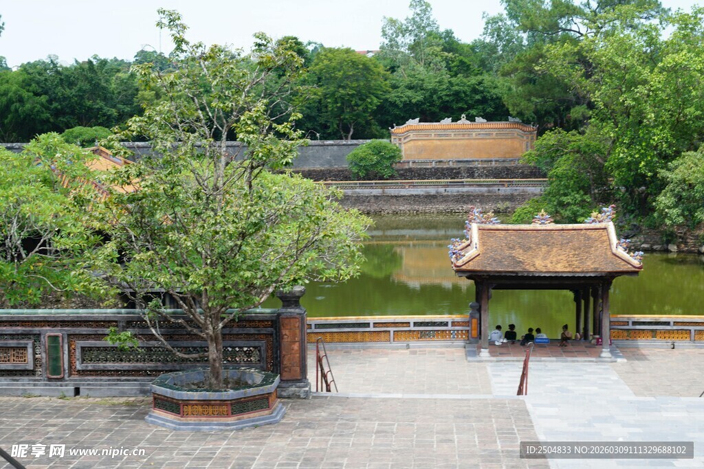 中式庭院景观 古朴雅致