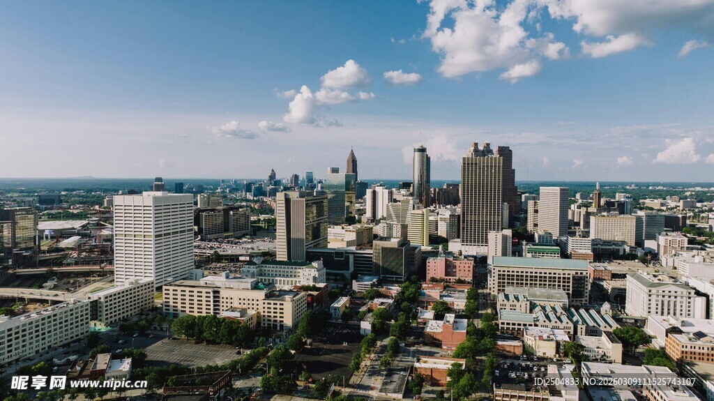 城市天际线景观