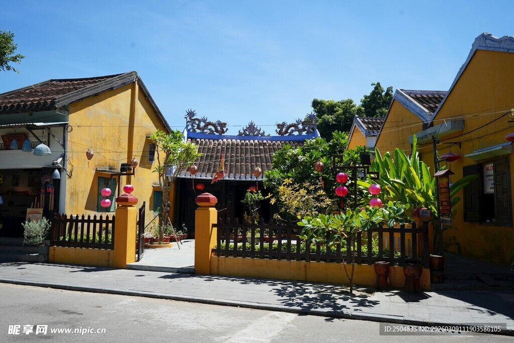 色彩明艳的东南亚风情 居