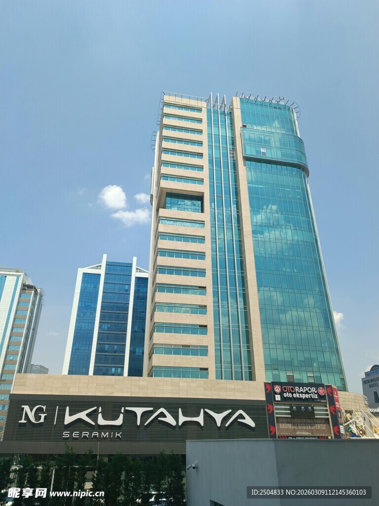 现代高楼大厦外观景观