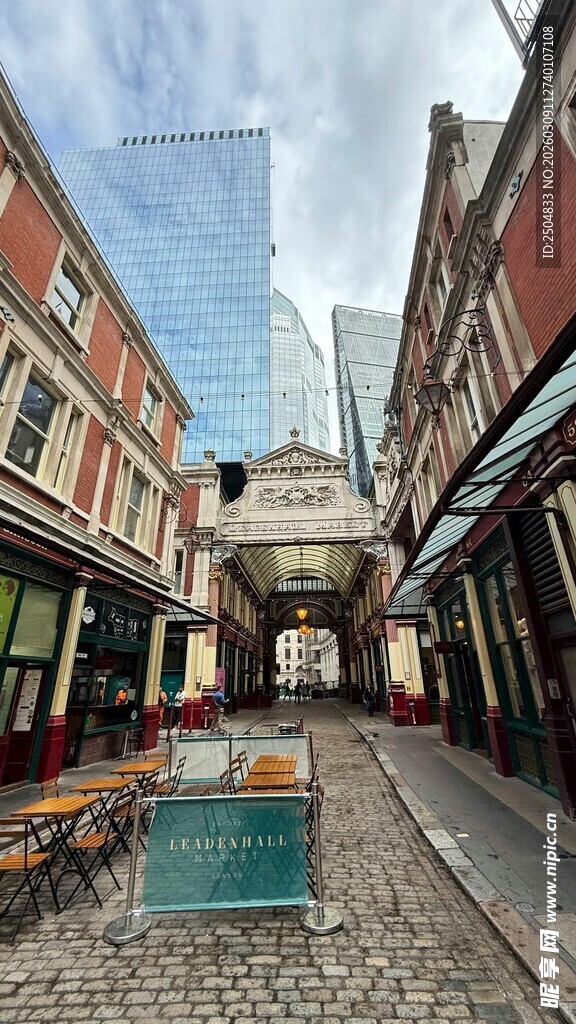 欧式街道风情景观