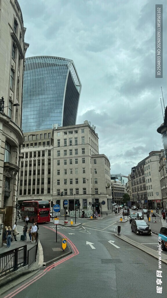 伦敦城市街景