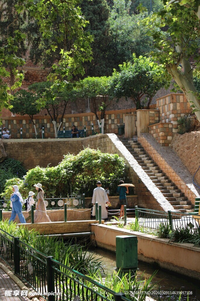 花园式景观步道