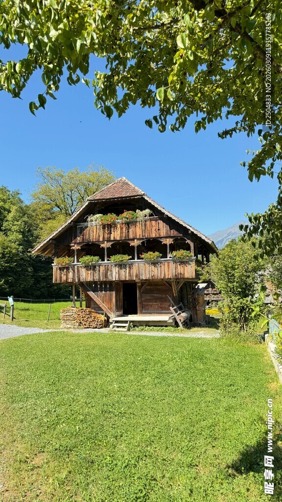 田园木屋 惬意乡村风光