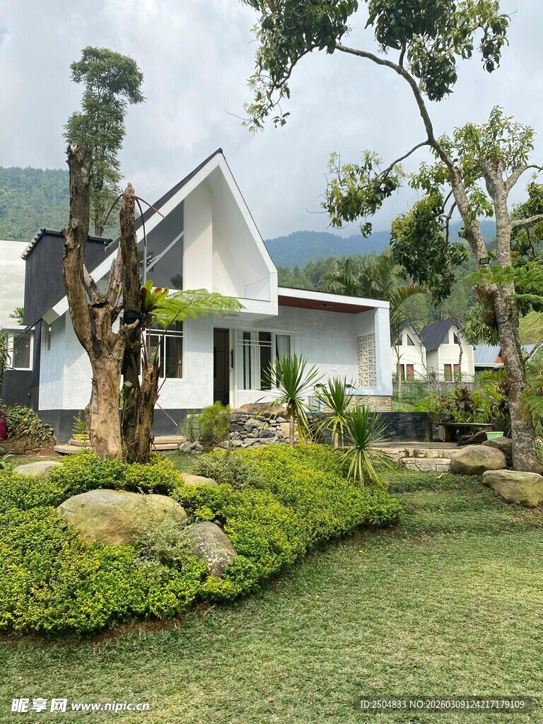 现代风格庭院住宅景观