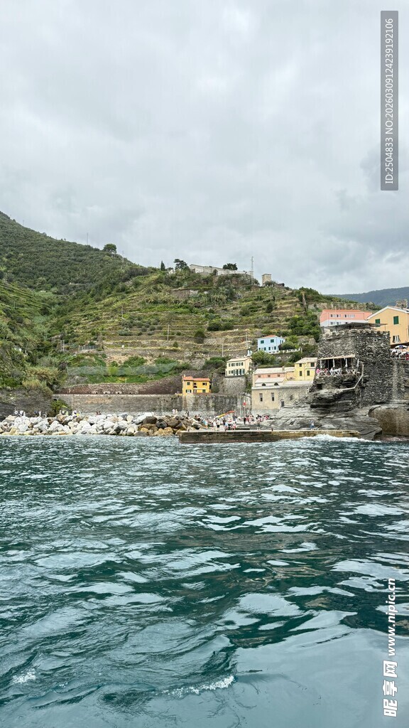 海边美景 近水远山风光