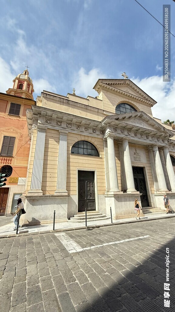 罗马古典风格建筑外观