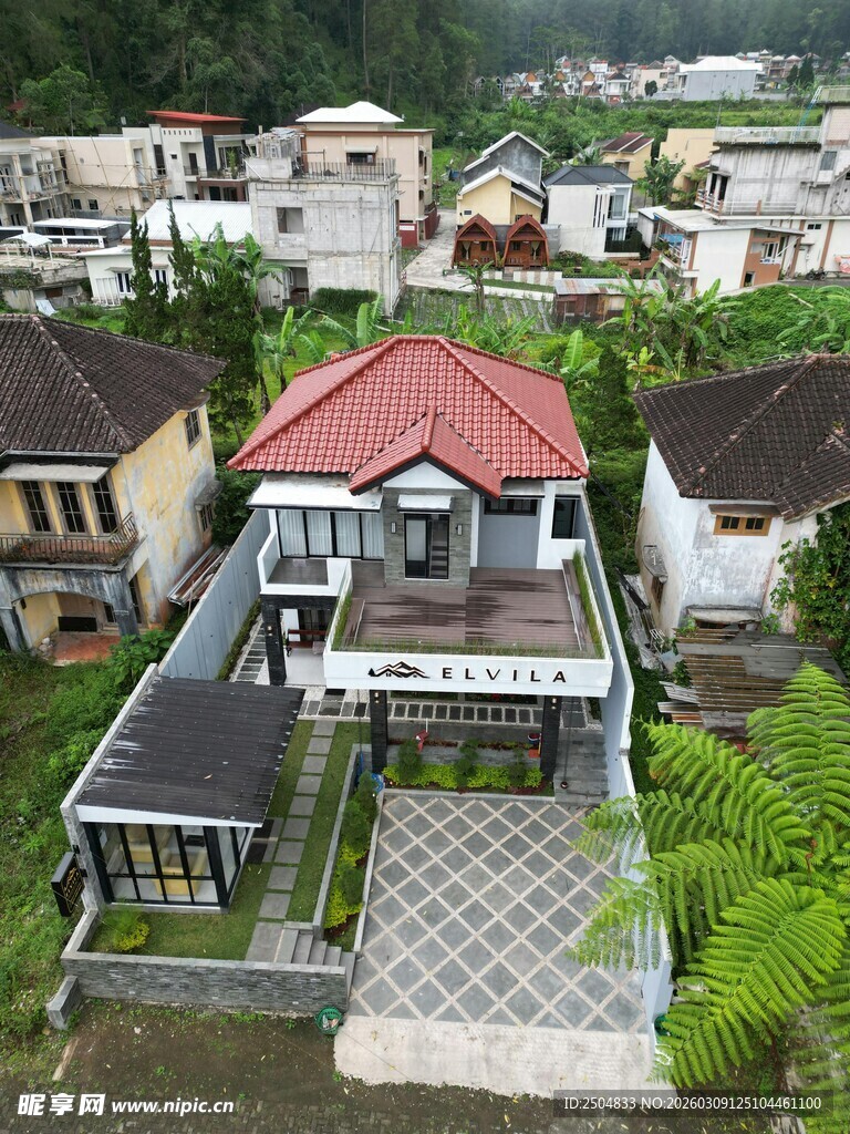 现代风格乡村住宅景观