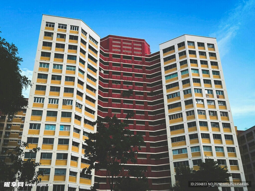 现代风格独特造型大楼