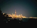 多伦多夜景璀璨天际线