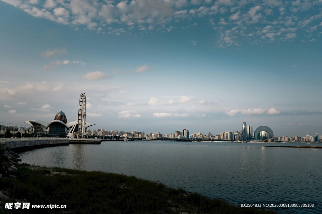海滨城市风光美景