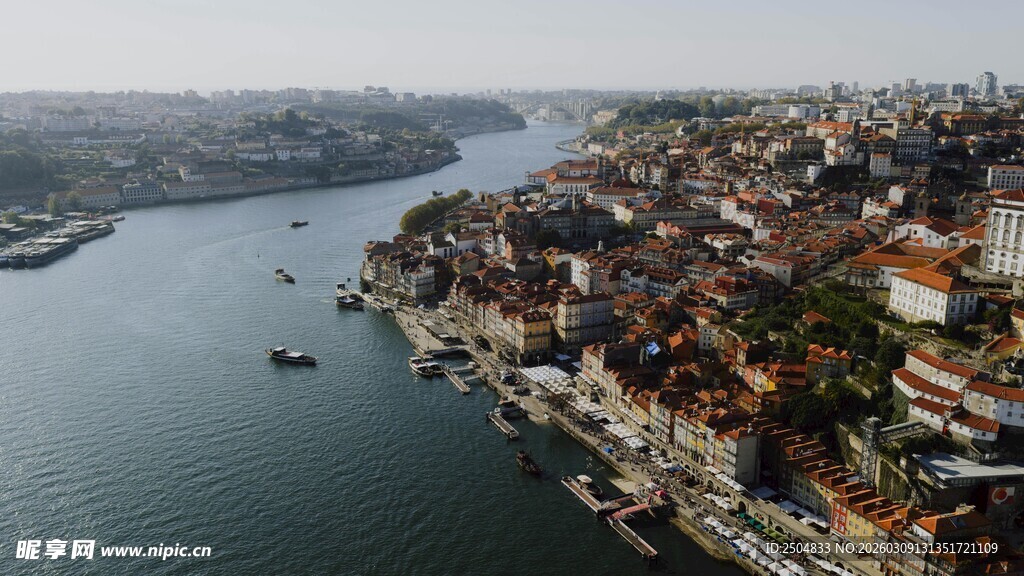 伊斯坦布尔城市河畔景观