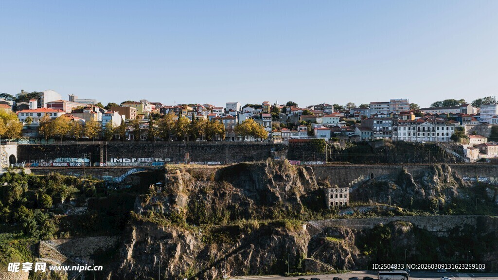山城风景 错落有致的建筑