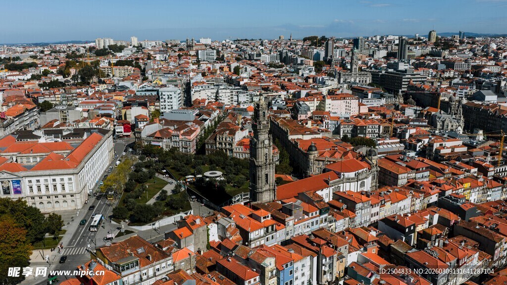 俯瞰红顶之城景观