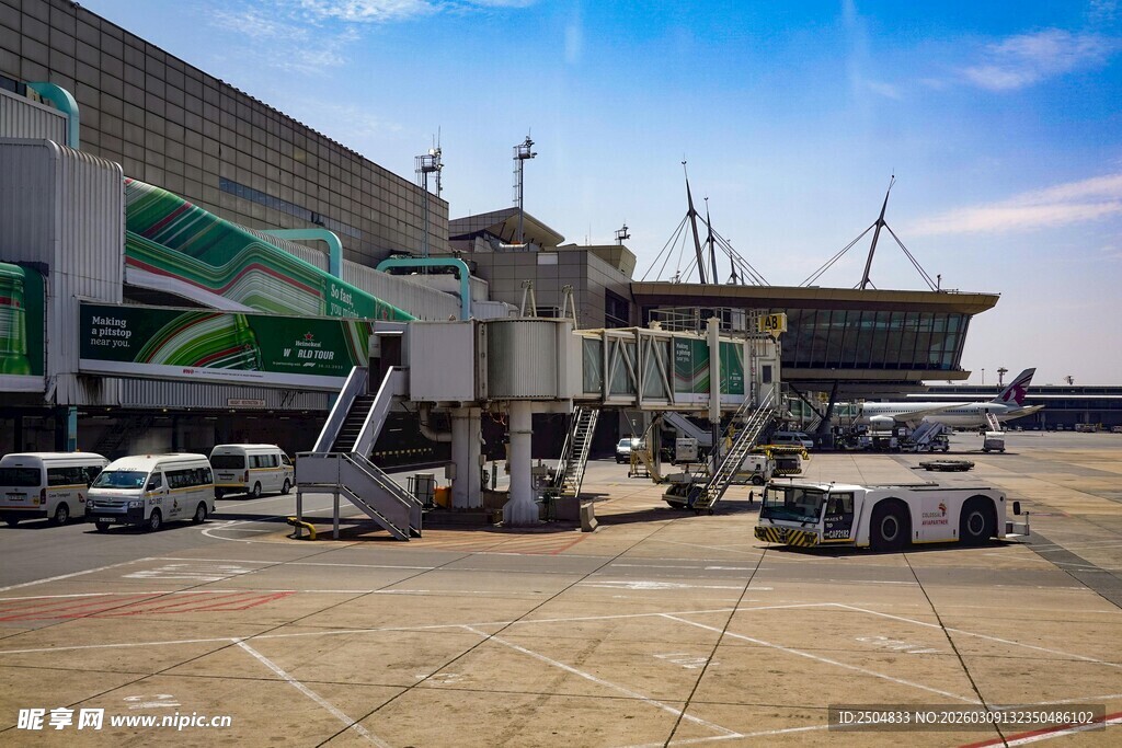 机场停机坪及地面服务设备