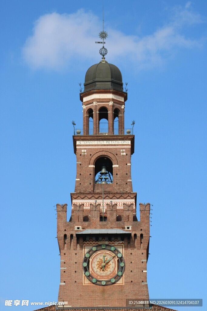 古老钟楼 尽显建筑之美