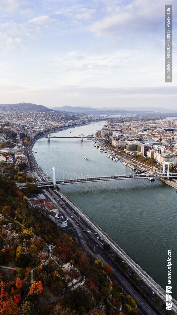 多瑙河畔城市风光美景