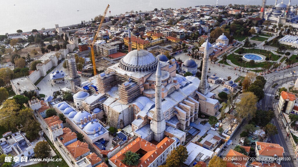 伊斯坦布尔城市建筑景观