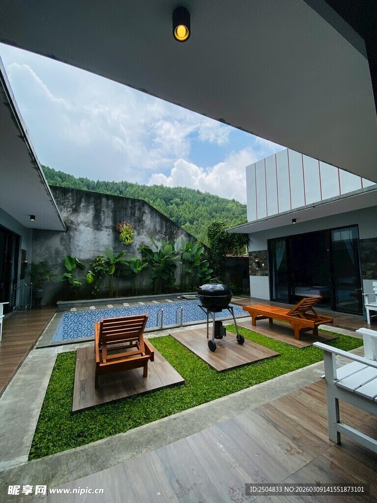 现代庭院休闲户外空间