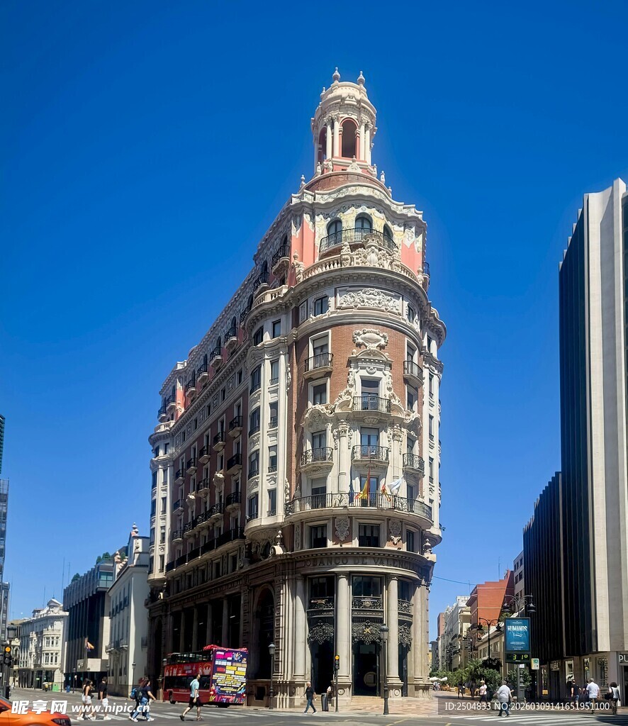 马德里独特建筑外观