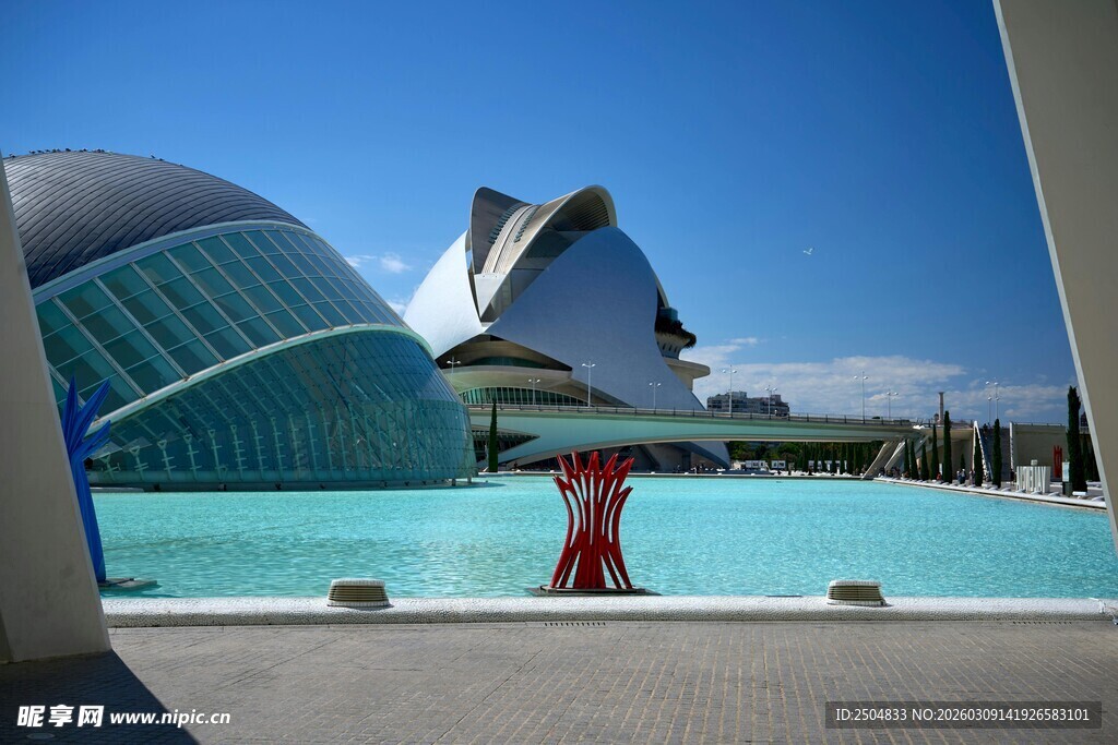 瓦伦西亚艺术科学城景观