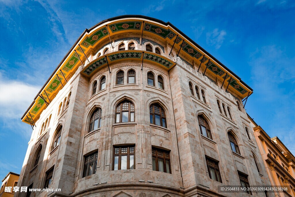 欧式古典建筑外观