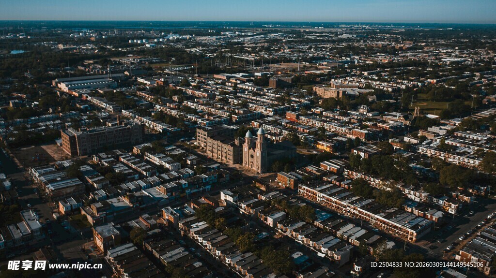 城市俯瞰景观