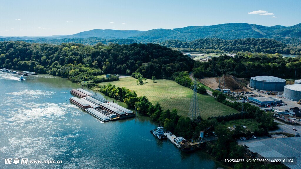 海滨风光航拍美景