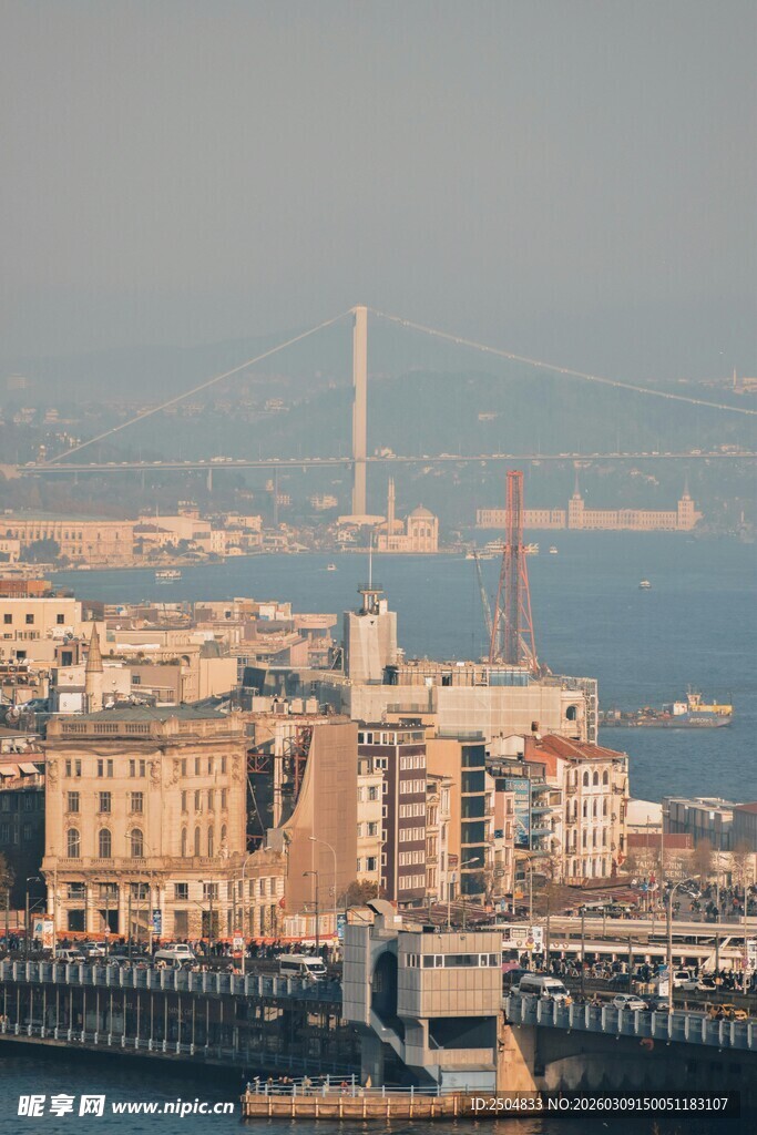 海滨城市建筑景观