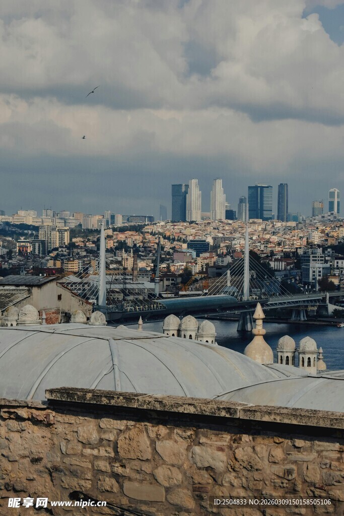 城市天际线景观